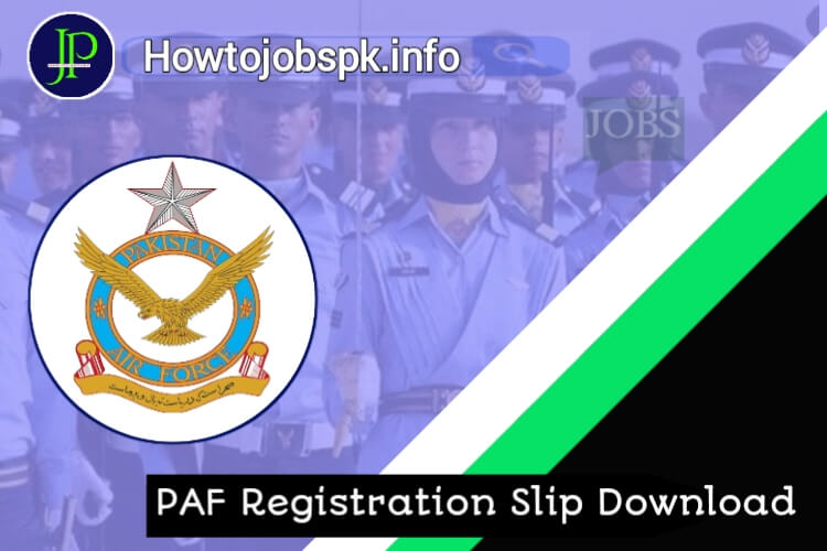 PAF Registration Slip Download