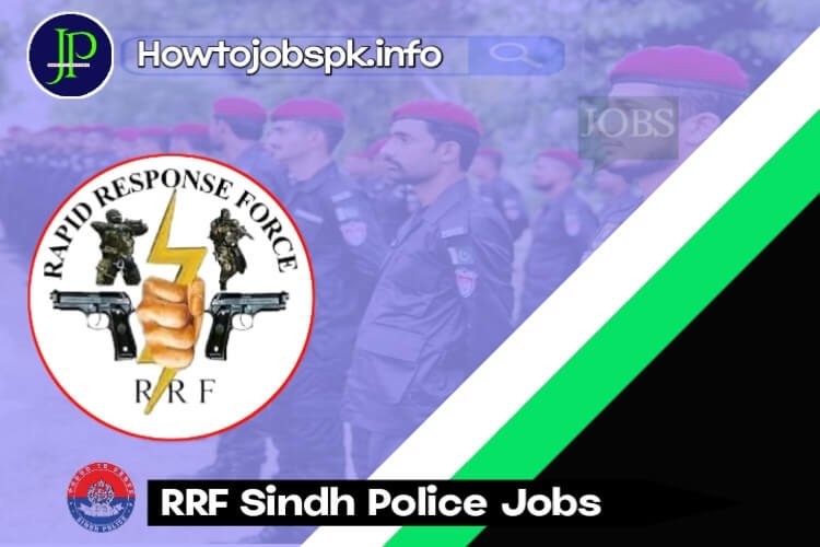 RRF Sindh Police Jobs