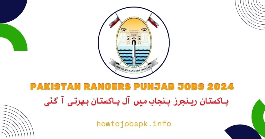 Join Pakistan Rangers Punjab Jobs 2024