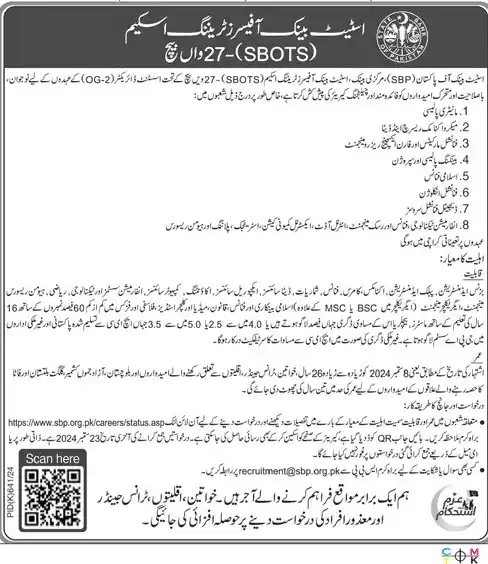 SBP Jobs 2024