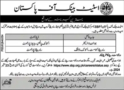 SBP Jobs 2024