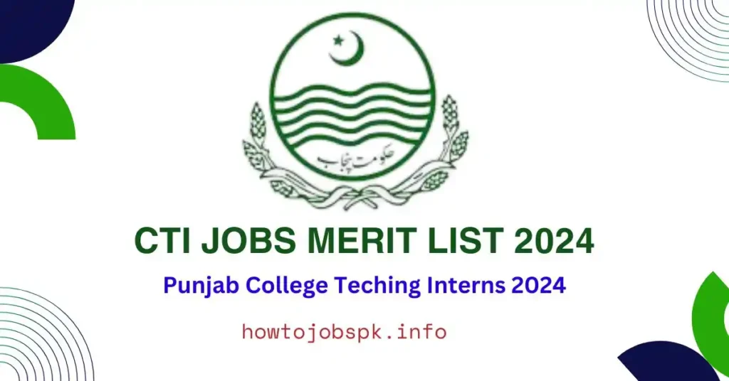 CTI Merit List 2024