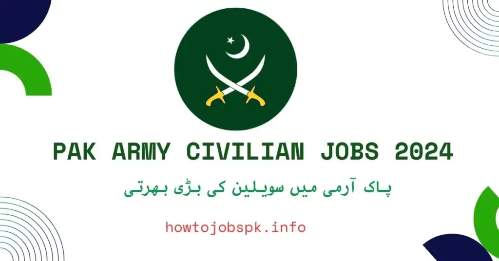 Pak Army Civilian Jobs 2024